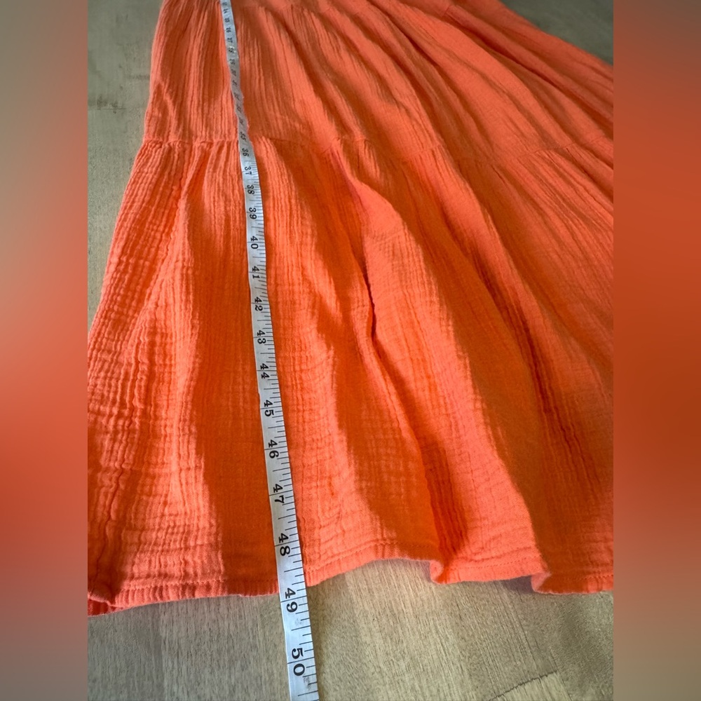 Lilly Pulitzer Orange ZeminiTextured maxi Dress - Picture 11 of 11